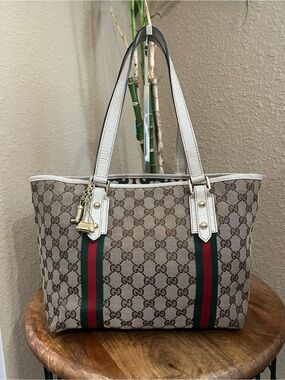 GUCCI SMALL GG CANVAS JOLICOEUR